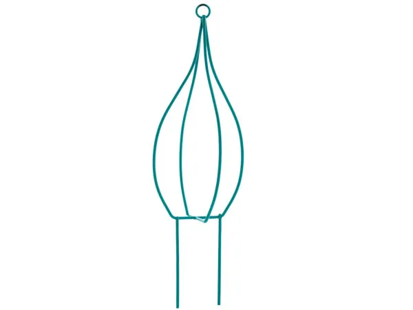 bulk buys KL165 - Fairy Gardening Turquoise Teardrop Topiary Frame