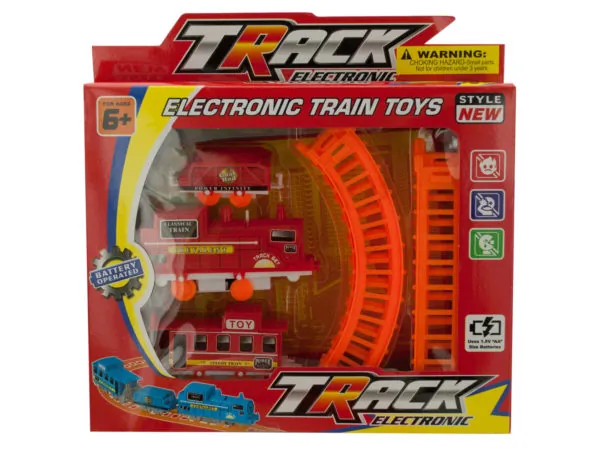 Bulk Buys KL227 — Battery Operated Mini Train Set with Track for Kids