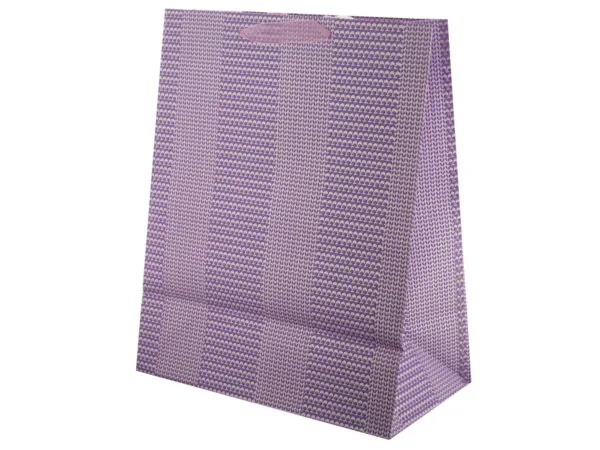 Bulk Buys KL388 — Elegant Large Pastel Texture Gift Bag with Ribbon Handles