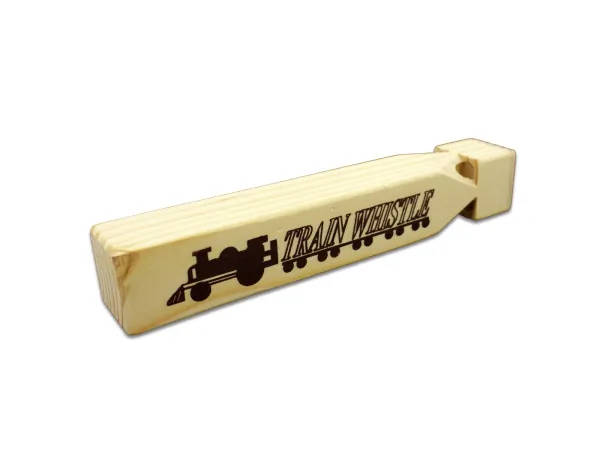 Bulk Buys KM062 — Wooden Train Whistle