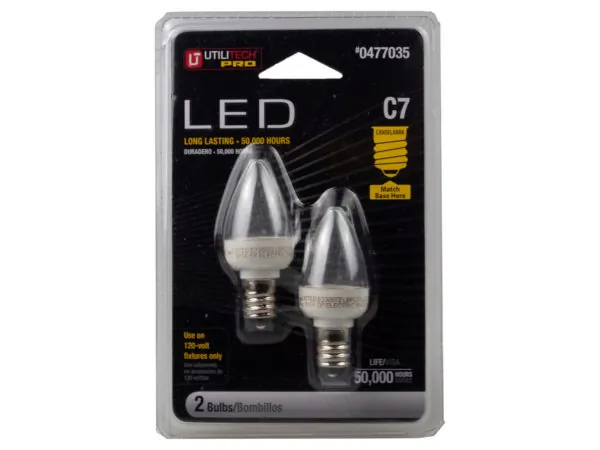 Bulk Buys MA200 — Utilitech LED 2 Pack Night Light Bulbs