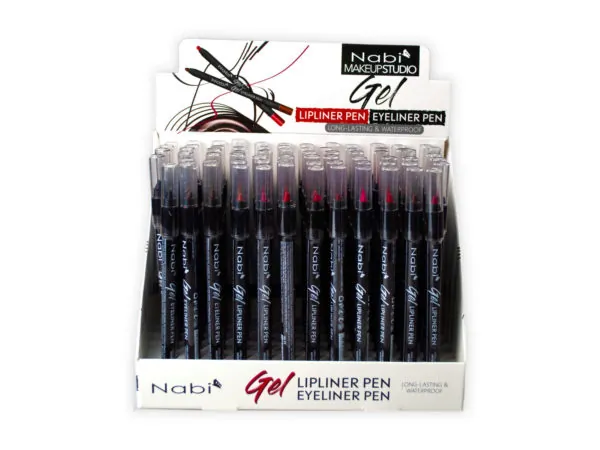 Bulk Buys MK130 — Nabi Gel Eye & Lip Liner Set with Countertop Display