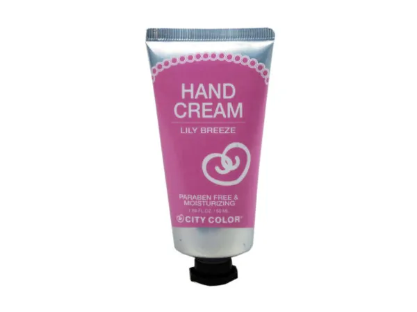 bulk buys MK139 - Lily Breeze Moisturizing Hand Cream - 24 Pack Display