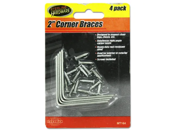 STERLING MT164 - Corner Braces with Mounting Hardware
