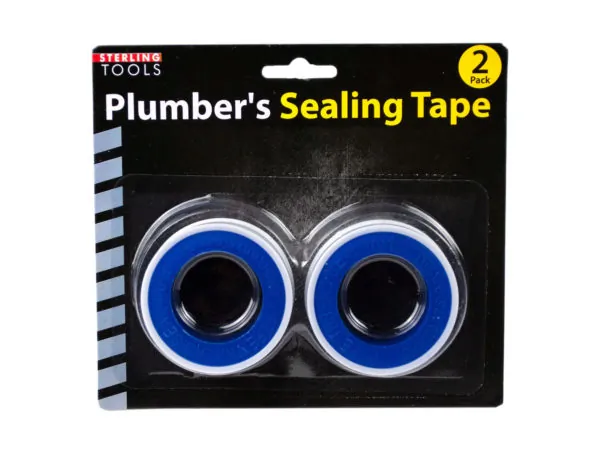 Bulk Buys MR115 — Durable Plumbing Sealing Tape - 2 Piece Set