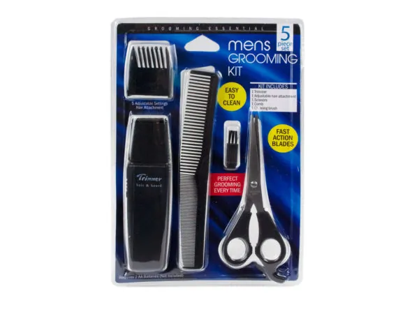bulk buys OA866 - 5-Piece Precision Grooming & Trimming Set for Men