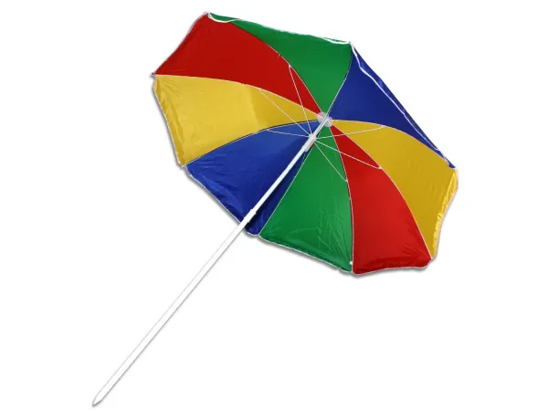 Bulk Buys OB510 — Extra Large Beach Umbrella with Assorted Colors
