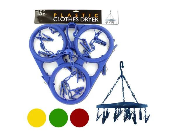 Bulk Buys OB445 — Compact Multi-Use Hanging Clothes Dryer