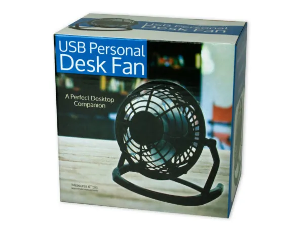 Bulk Buys OB826 — USB Personal Desk Fan