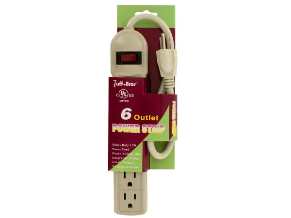 Bulk Buys OB889 — Outlet Power Strip