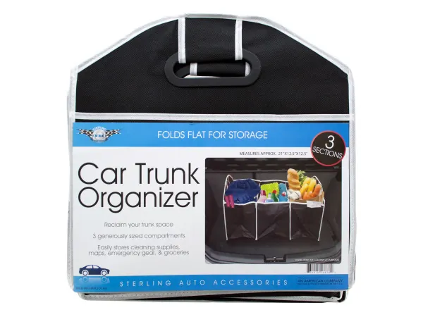 STERLING OC105 — Three Section Auto Trunk Organizer