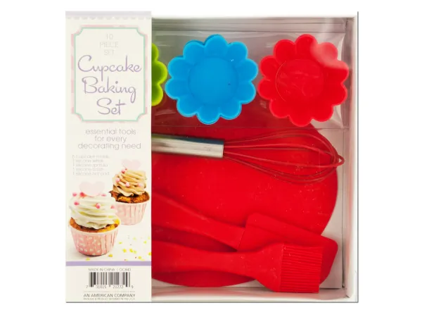Bulk Buys OC843 — Silicone Cupcake Baking Set