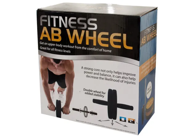 Bulk Buys OD402 — Fitness Ab Wheel
