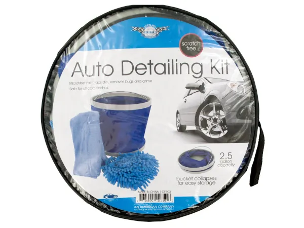 Bulk Buys OF503 — Car Wash Kit with Collapsible Bucket