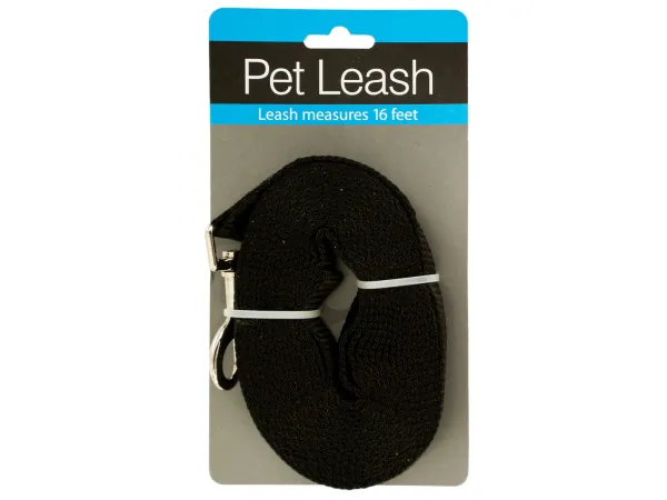 bulk buys OL388 — 16ft Heavy-Duty Nylon Dog Leash for Large Breeds