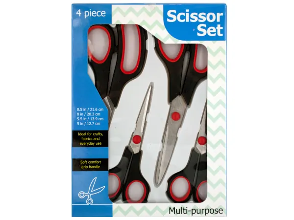 Bulk Buys OL589 — Versatile Stainless Steel Scissor Set for All-Purpose Use