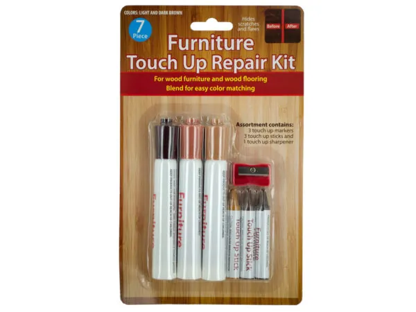 Bulk Buys OL980 — Furniture Touch Up Repair Kit