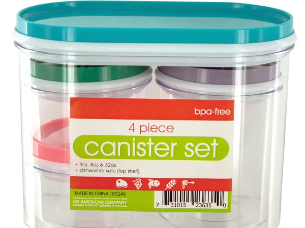Bulk Buys OS248 — Multi-Purpose Nesting Canister Set