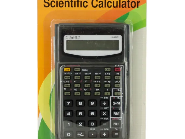 bulk buys OS274 - Scientific Calculator with Slide-On Case