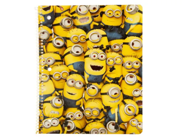 bulk buys OP837 - Despicable Me 2 Minions Fun Spiral Notebook