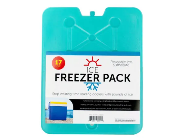 Bulk Buys OS289 — 17 oz. Slim Portable Ice Pack for Coolers