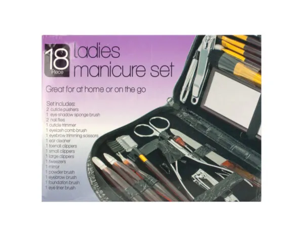 Bulk Buys OS286 — Ladies Manicure & Grooming Set
