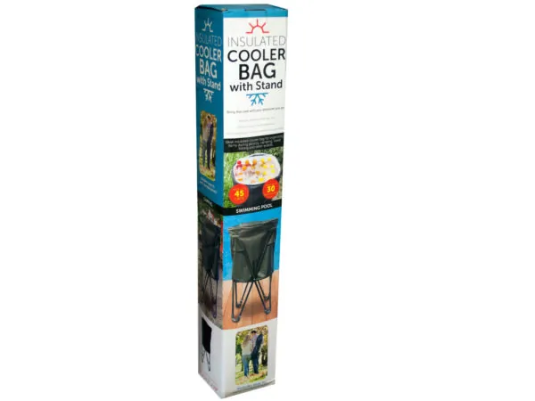 Bulk Buys OS624 — Insulated Cooler Bag with Stand