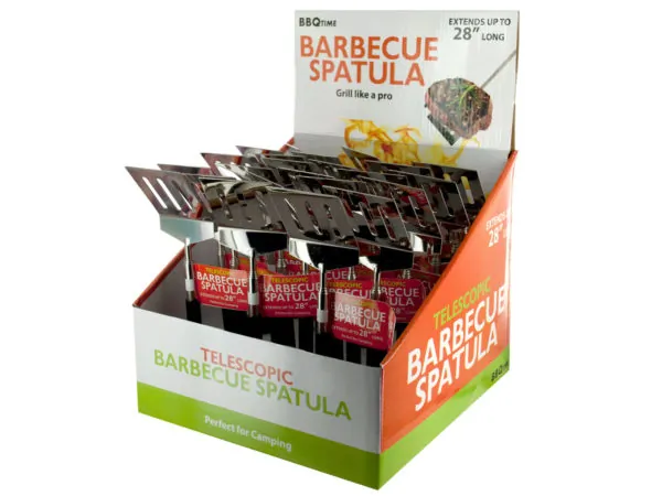 Bulk Buys OS679 — Extendable Grill Spatula with Display Stand