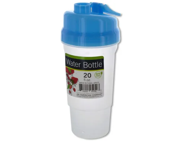 bulk buys OT015 - 20 oz. BPA-Free Sports Water Bottle with Fruit Infuser