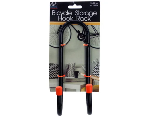 Bulk Buys OT367 — Wall Mount Bicycle Storage Hook Rack