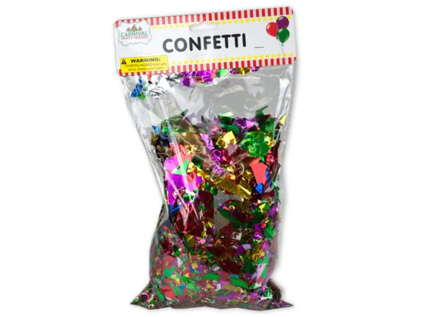 carnival party favors PA094 - Jumbo Metallic Confetti Pack
