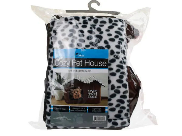 Bulk Buys OT876 — Luxury High End Double Pet House Brown Dog Room