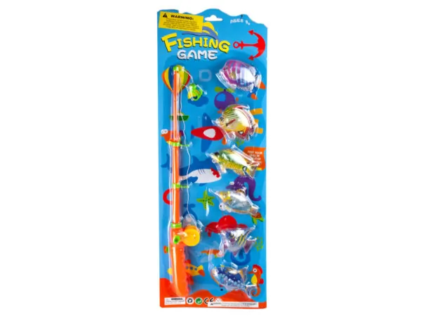 bulk buys OT895 - Magnetic Fishing Game Playset for Kids