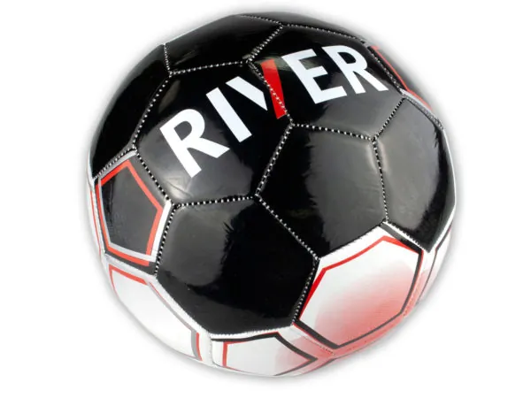 Bulk Buys OT934 — Argentina River Plate Size 5 Black & White Soccer Ball
