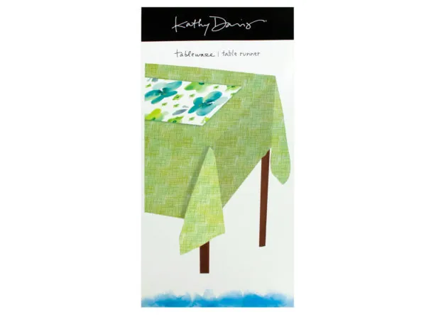 bulk buys PC048 - Kathy Davis Cool Flora Table Runner