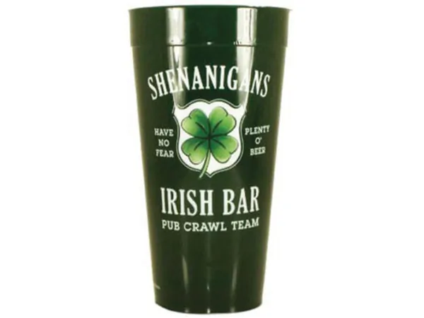 bulk buys PC623 - Shenanigans Irish Bar Plastic Party Tumbler Cup