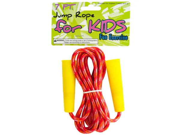 Bulk Buys SK015 — Colorful Kids Jump Rope for Fun and Fitness