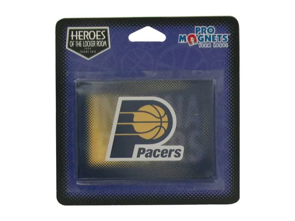 Bulk Buys UP071 — Indiana Pacers Logo Magnet - NBA Team Spirit Decoration