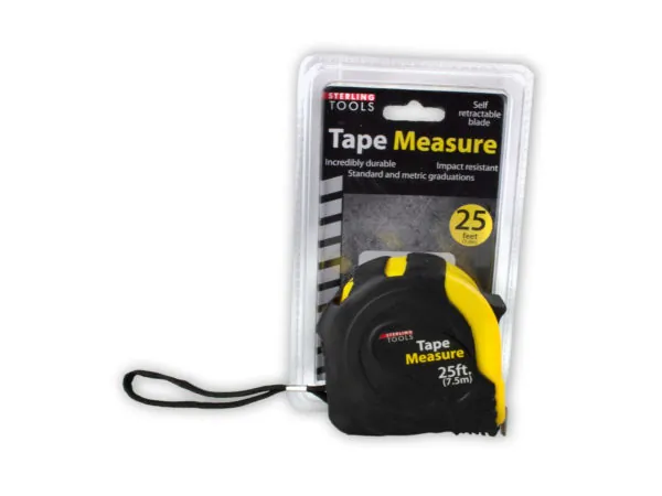 STERLING UU646 — 25-Foot Industrial Heavy-Duty Tape Measure