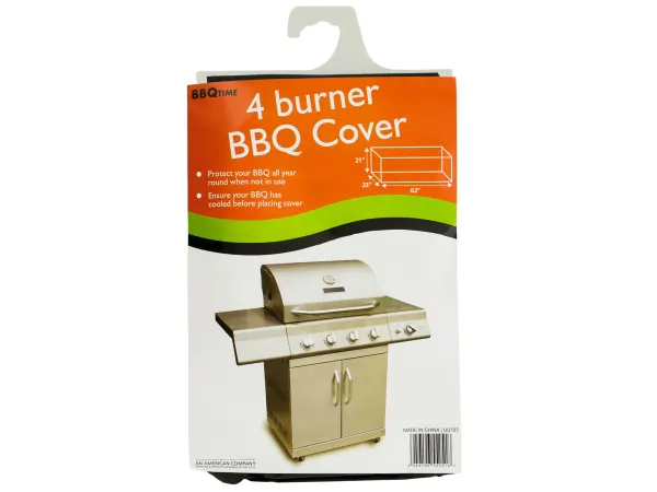 bar b q time UU737 — All-Weather 4 Burner Barbecue Cover