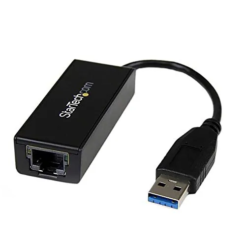 STARTECH USB31000S — USB 3.0 TO GIGABIT ETHERNET NIC NETWORK ADAPTER - 10/100/1000 NETWORK ADAPTER -