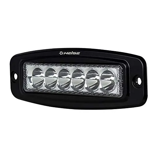 HEISE LED Lighting Systems HE-FMDL1 — HEISE 6 LED Single Row Driving Light - Flush Mount
