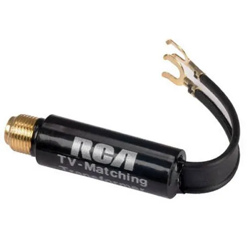 VOXX VH54R/LVH54N - RCA VH54R Indoor Antenna Coaxial Matching Transformer