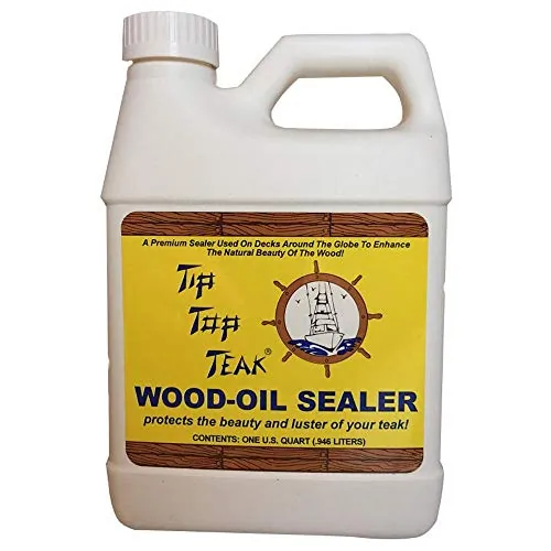 Tip Top Teak TS 1001 — Tip Top Teak Wood Oil Sealer - Quart