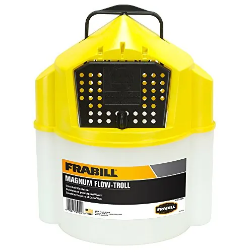 Frabill 451200 — Frabill Magnum Flow Troll® Bucket - 10 Quart