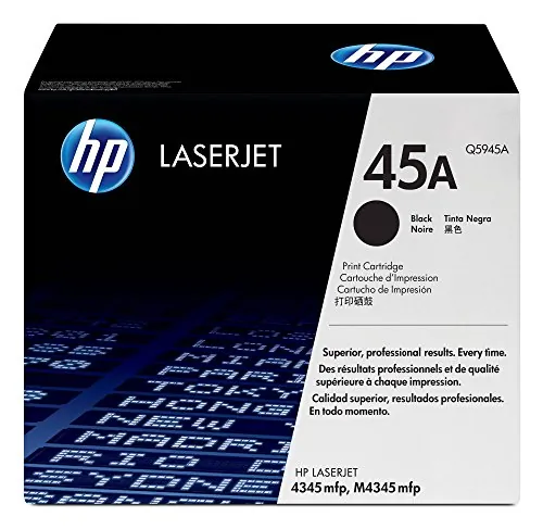 HP HEWQ5945A — HP Q5945A Black Print Cartridge for Laserjet M4345 MFP - 18000 Pages