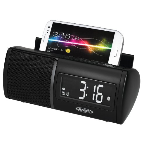JENSEN JEN-JBD-100 - Universal Bluetooth Clock Radio