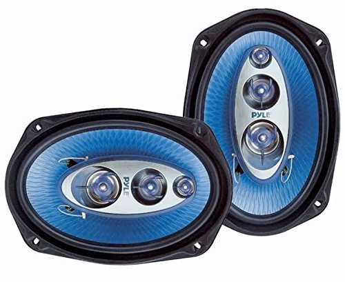 PYLE PL6984BL — Pyle Pro Blue Label Speakers (6" X 9", 4 Way) PYLPL6984BL