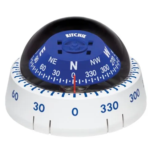 Ritchie XP-99W — Ritchie XP-99W Kayaker Compass - Surface Mount - White