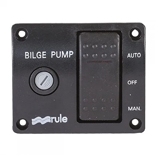 Rule 43 — Rule Deluxe 3-Way Lighted Rocker Panel Switch